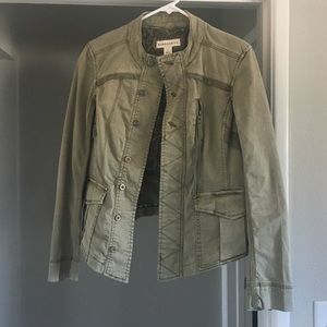 New Anthropologie Marrakech Green Utility Jacket